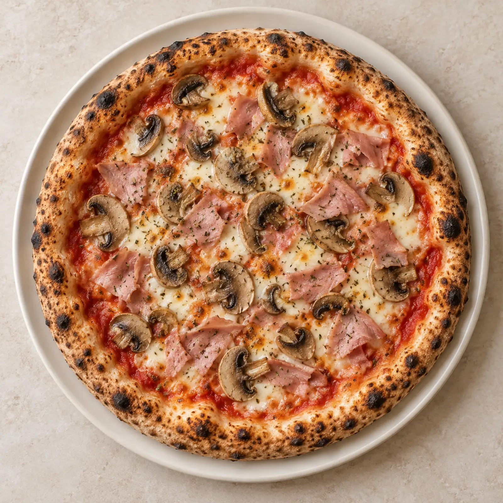 Prosciutto e Funghi